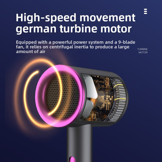 Sèche-cheveux à lumière bleue 